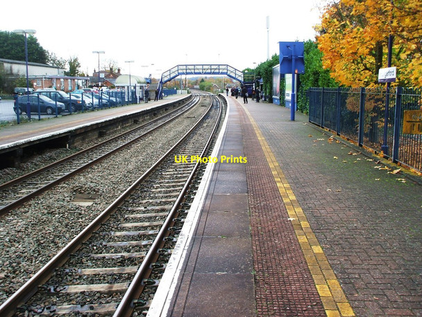 Photo 6"x4" Hungerford railway station Eddington\/SU3469 c2009