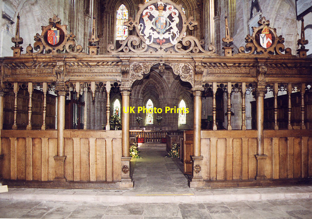 Photo 6"x4" St Mary, Abbey Dore - Screen Abbey Dore c1998 P1
