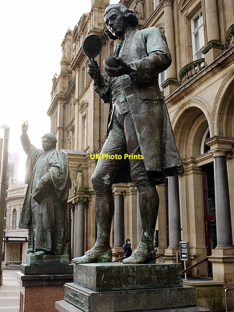 Photo 6"x4" Statues, City Square, Leeds Leeds\/SE3034 c2013