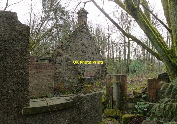 Photo 6"x4" Remains of the West Lodge Cardross\/NS3477 c2013