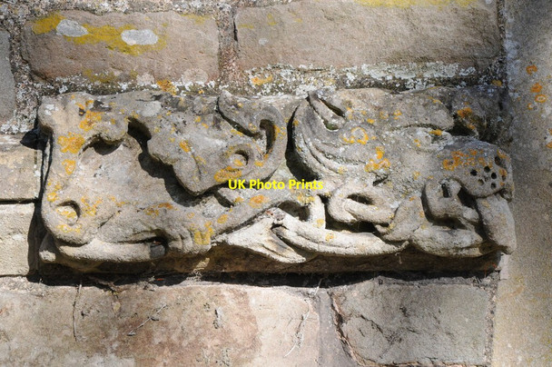 Photo 6"x4" Church detail, Bishops Frome church Bishops Frome c2013
