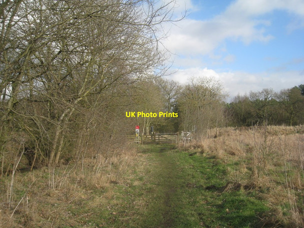 Photo 6"x4" Unmanned crossing over the railway Market Rasen c2013