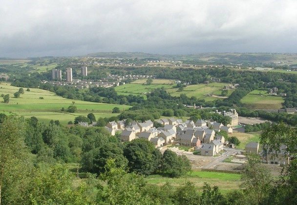 Photo 6"x4" View from Moor End Road Highroad Well Moor c2008