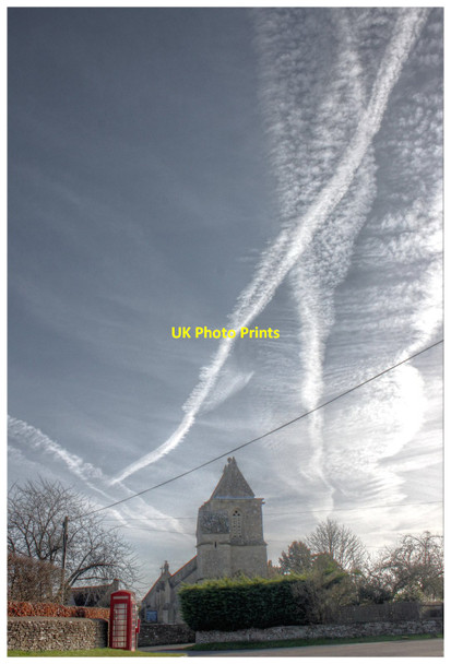 Photo 6"x4" Lower Wraxall under a great sky Lower Wraxall\/ST8364 c2013