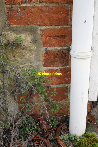 Photo 6"x4" Benchmark on #4 Mill Road Marcham c2013