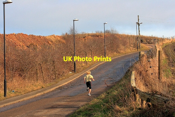 Photo 6"x4" Down Pit Lane Hetton-Le-Hole c2013