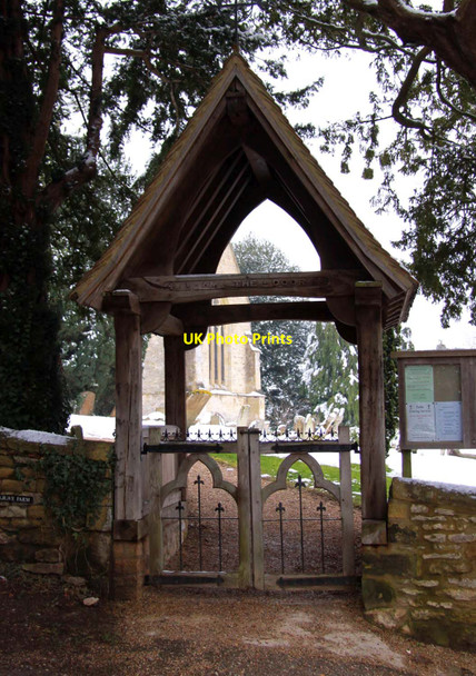 Photo 6"x4" The lych gate to the church in Beckley Beckley\/SP5610 c2013