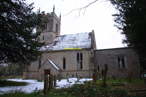 Photo 6"x4" Holy Rood church in Woodeaton Woodeaton c2013