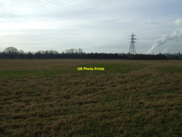 Photo 6"x4" Farmland off Hollins Lane Winwick\/SJ6092 c2013