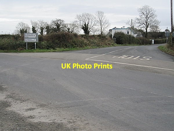 Photo 6"x4" Road Junction Enniscorthy c2013