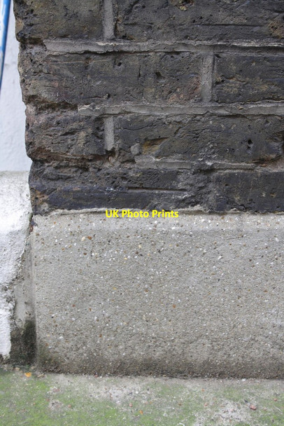 Photo 6"x4" Top of a benchmark on #4 Phillimore Gardens Kensington\/TQ2579 c2013