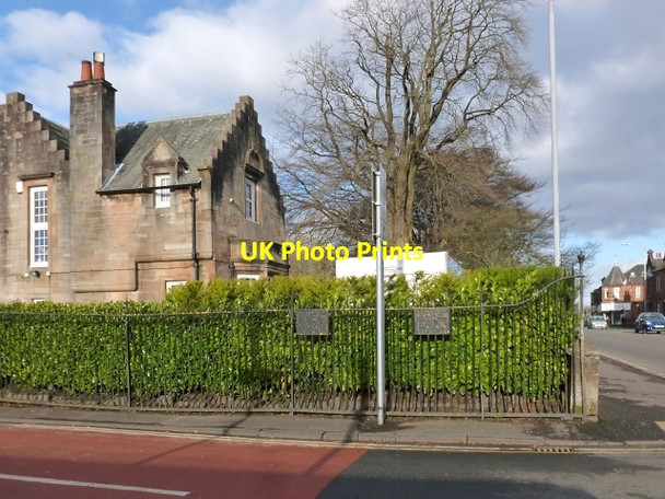 Photo 6"x4" Corner of Park Street and Main Street Alexandria c2013