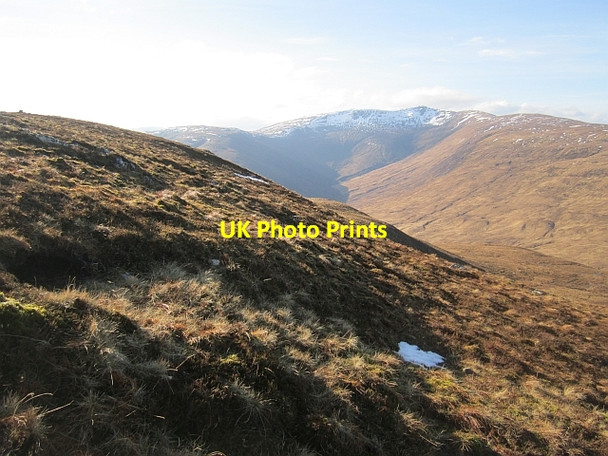 Photo 6"x4" Slopes of Meall an t-Slamain Stronchreggan c2013