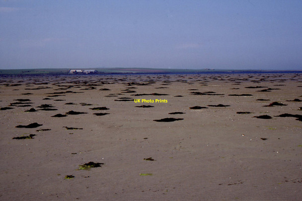 Photo 6"x4" Sandi Sand, north side of the isthmus to Deerness Upper Sanday c1992