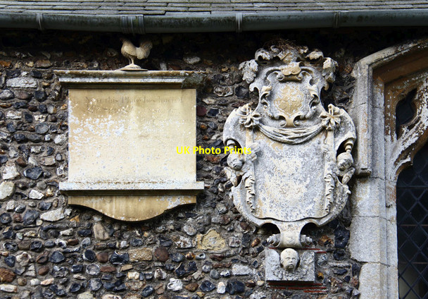 Photo 6"x4" All Saints, Drinkstone - Wall monuments Drinkstone\/TL9561 c2013
