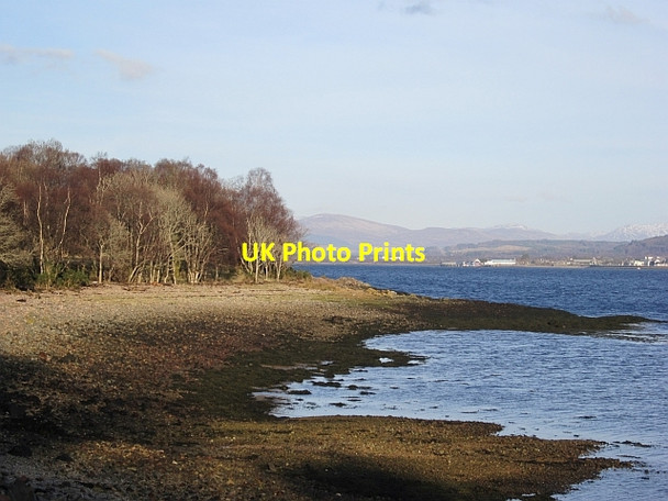 Photo 6"x4" Shore of Loch Linnhe Stronchreggan c2013