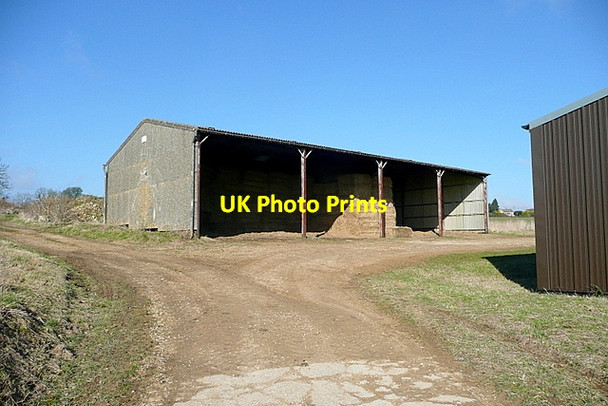 Photo 6"x4" Barns at Baker's Hill Little Rollright c2013