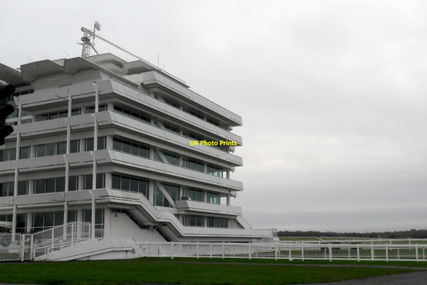 Photo 6"x4" Part of grandstand, Epsom Race Course Epsom c2013
