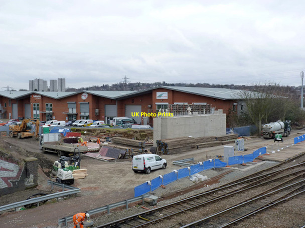 Photo 6"x4" Progress at Lenton railway bridge - 1 Dunkirk\/SK5538 c2013