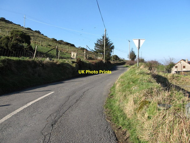 Photo 6"x4" The upland fringing Mayo Road from near its junction with Ballyvally Road Mayobridge c2013