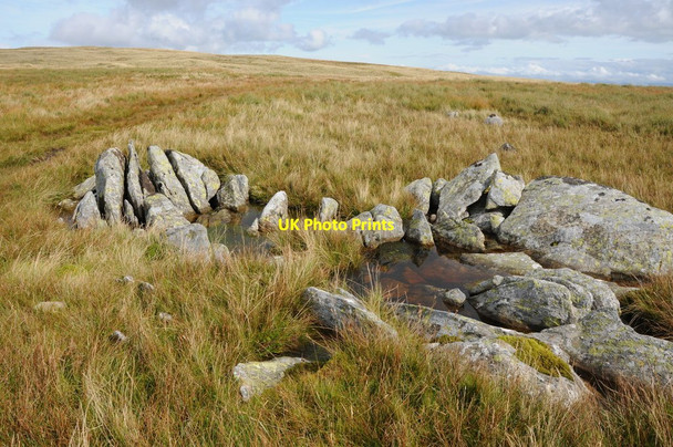 Photo 6"x4" Rock on Cefn Tal-llyn-Eigiau Melynllyn c2012