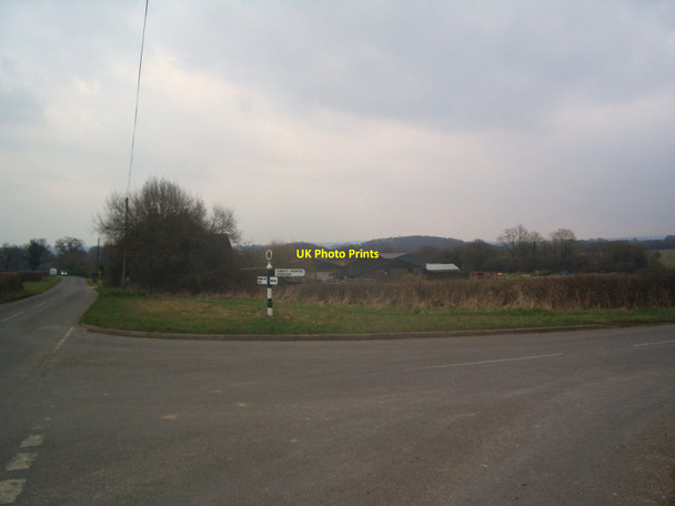 Photo 6"x4" Road Junction Itchingfield c2013 P1