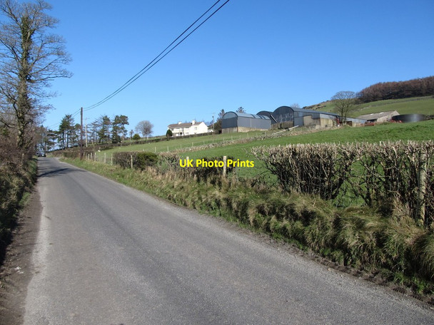 Photo 6"x4" Dairy Farm in the upper Moygannon Valley Mayobridge c2013
