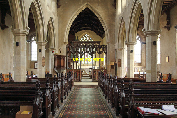 Photo 6"x4" St Mary, Woolpit - East end Woolpit c2013 P1