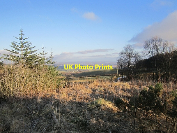 Photo 6"x4" View from the Hardens Hill car park Gavinton c2013