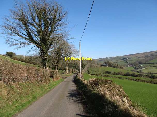 Photo 6"x4" View north-eastwards along Yellow Road Burren c2013