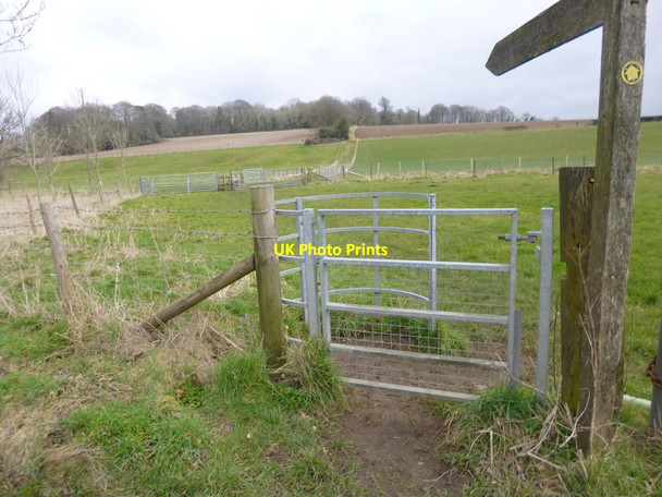 Photo 6"x4" Winterborne Whitechurch, kissing gate Winterborne Whitechurch c2013
