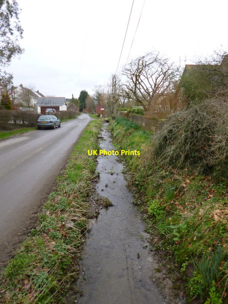 Photo 6"x4" Winterborne Houghton, River Winterborne Winterborne Houghton c2013