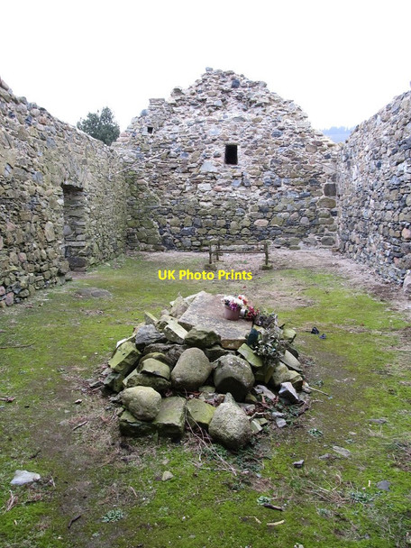 Photo 6"x4" The interior of the ruined St Bronagh Church, Kilbroney, Rostrevor Rostrevor c2013