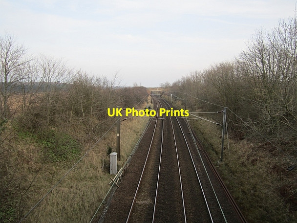 Photo 6"x4" East Coast Main Line Knowes\/NT6177 c2013