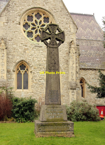 Photo 6"x4" St Ann, South Tottenham - Churchyard cross Hornsey c2013