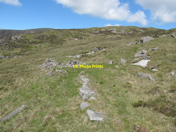 Photo 6"x4" Small granite workings on the south side of Pigeon Rock Attical c2012