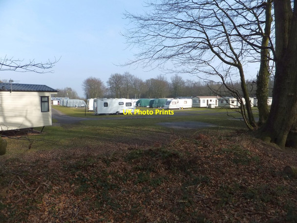 Photo 6"x4" Forest Glade Caravan site  Saint Hill c2013