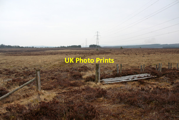 Photo 6"x4" Moorland gateway Ferness c2013