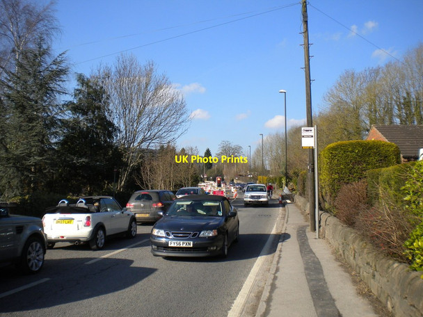 Photo 6"x4" Roadworks on the A6, Ambergate Ridgeway\/SK3551 c2013