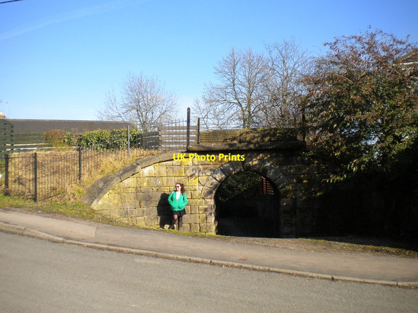 Photo 6"x4" Former tramway bridge, Crich Crich c2013