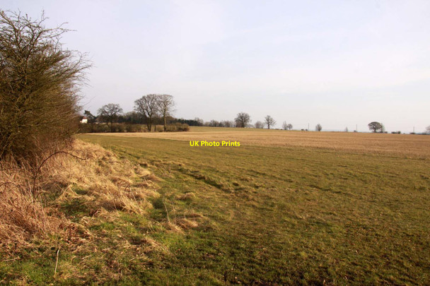 Photo 6"x4" Field by Farnborough Farnborough\/SU4381 c2013