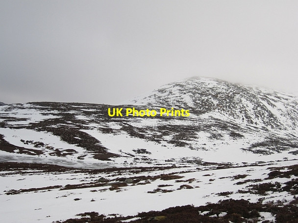 Photo 6"x4" Northeast ridge, Lochnagar Cac Carn Beag c2013