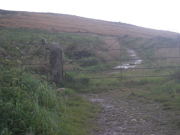 Photo 6"x4" Footpath to Carn Brea Crows-an-wra c2008