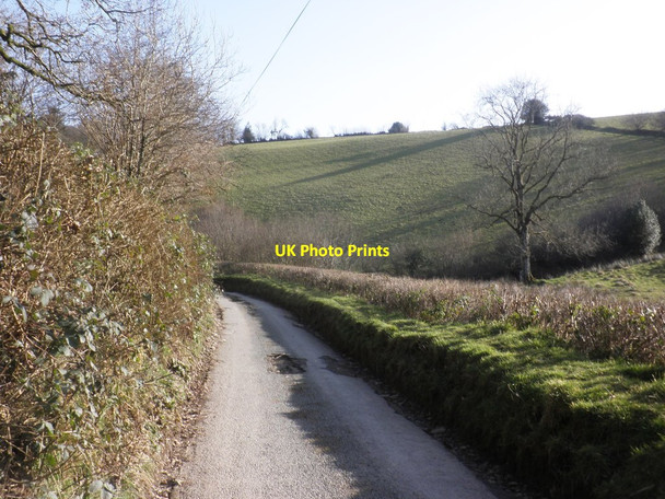 Photo 6"x4" Minor road to Bottreaux Mill Bottreaux Mill c2013