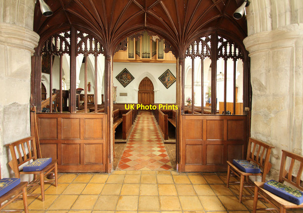 Photo 6"x4" St Mary, Redbourn - West end Church End\/TL1011 c2013