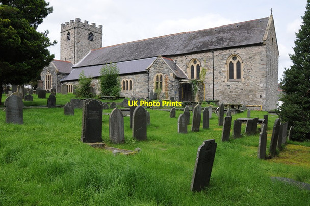 Photo 6"x4" Corwen church Corwen c2012