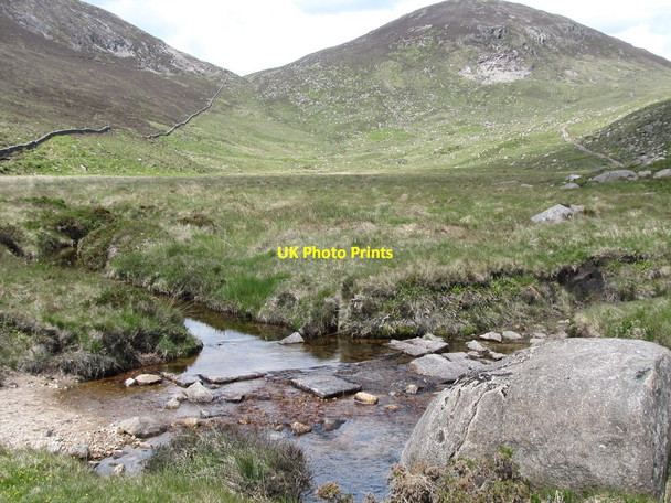 Photo 6"x4" The Slievemoughanmore Quarry track fords the Windy Gap River Attical c2011