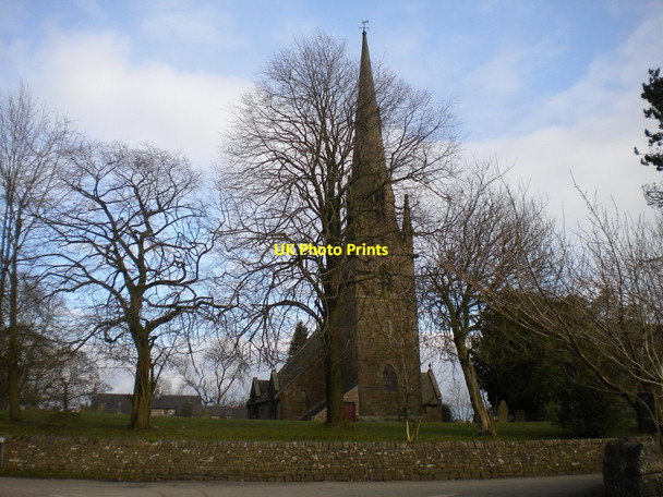 Photo 6"x4" St Bartholomew's Church, Butterton Butterton\/SK0756 c2013