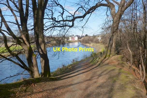Photo 6"x4" Riverside path Alexandria c2013