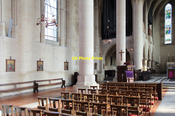 Photo 6"x4" All Hallows, Gospel Oak - Interior Hampstead\/TQ2685 c2013